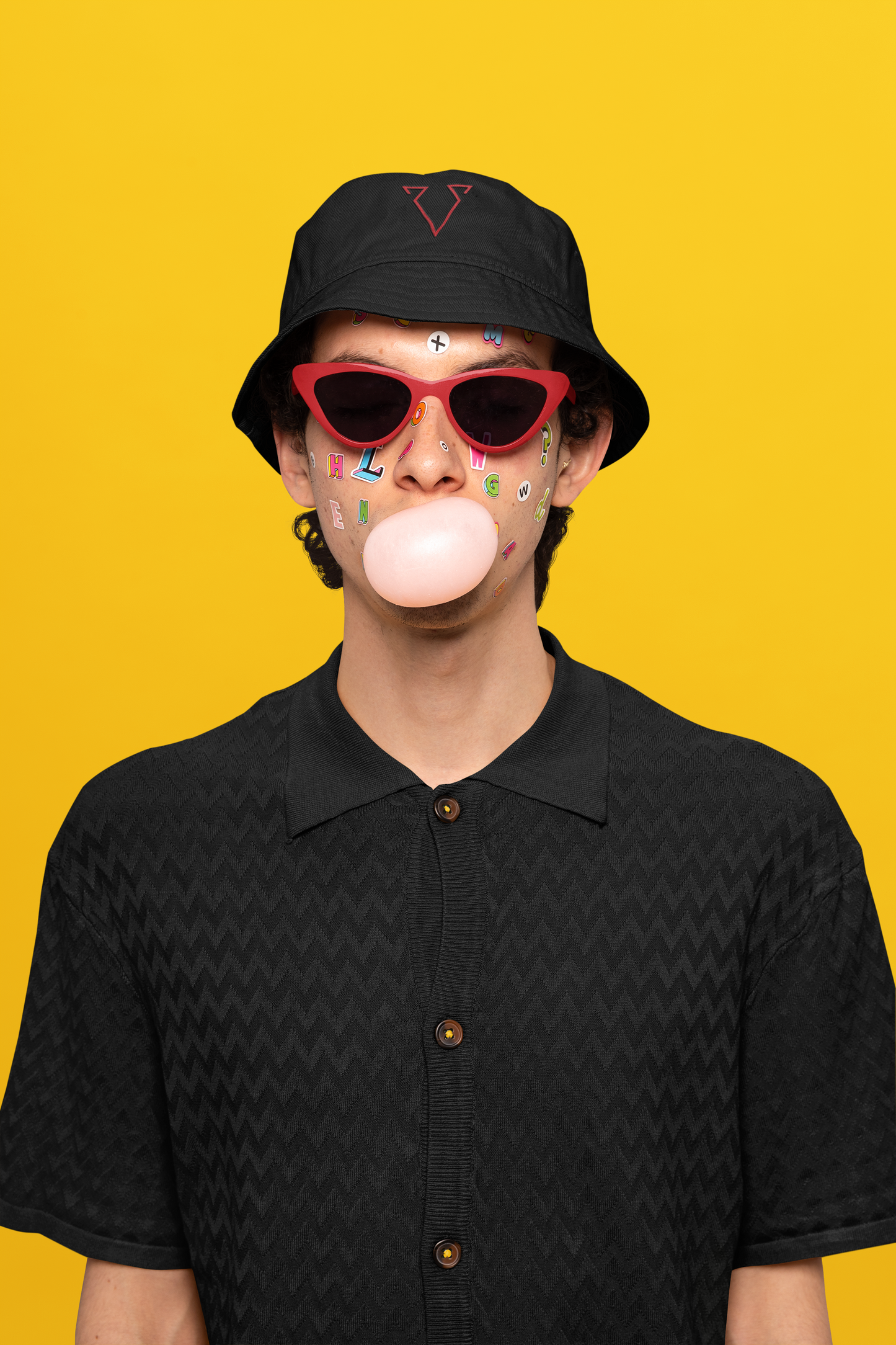 Classic Vacuum Red Logo Bucket Hat #2