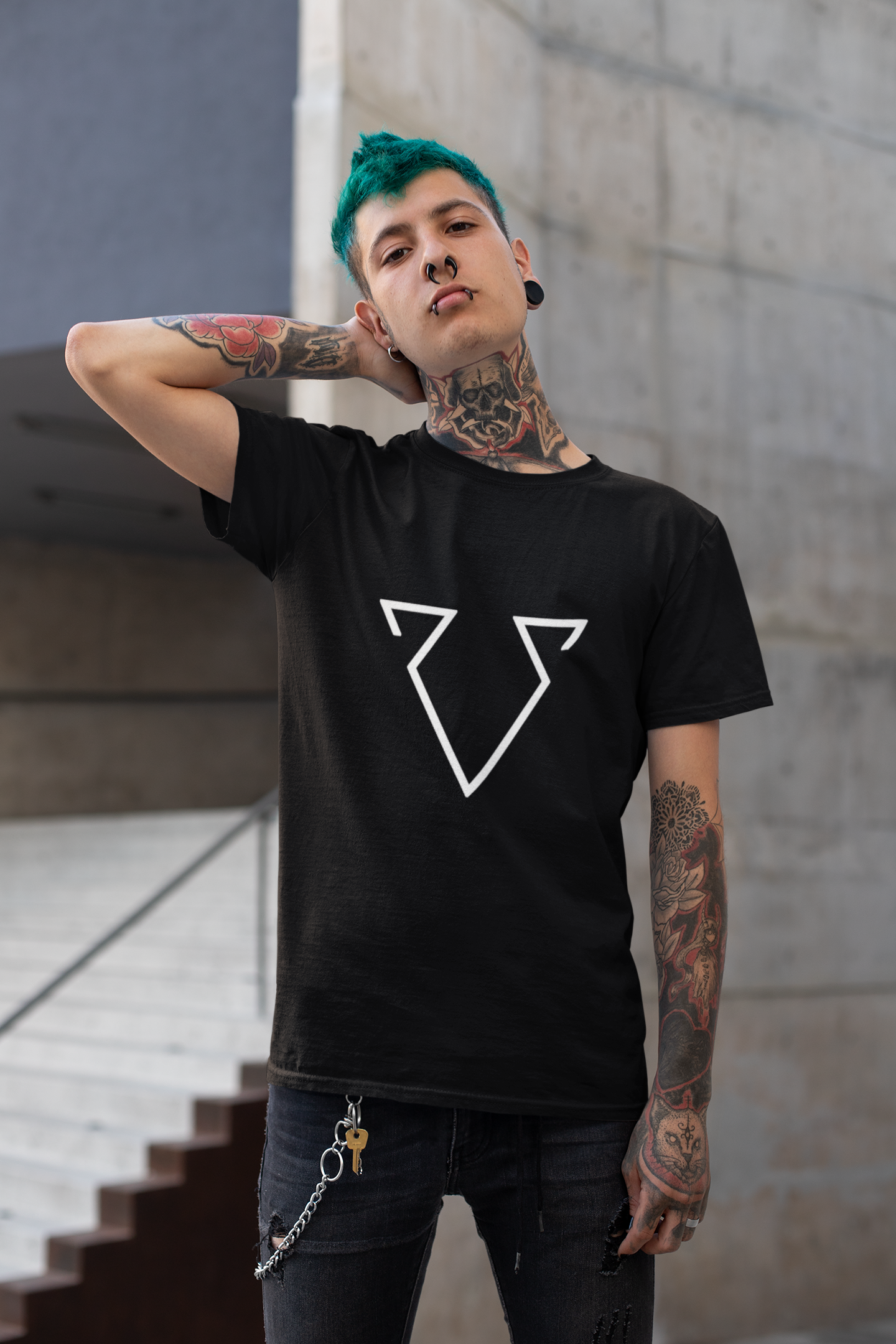 Classic White Vacuum Logo Tee #1