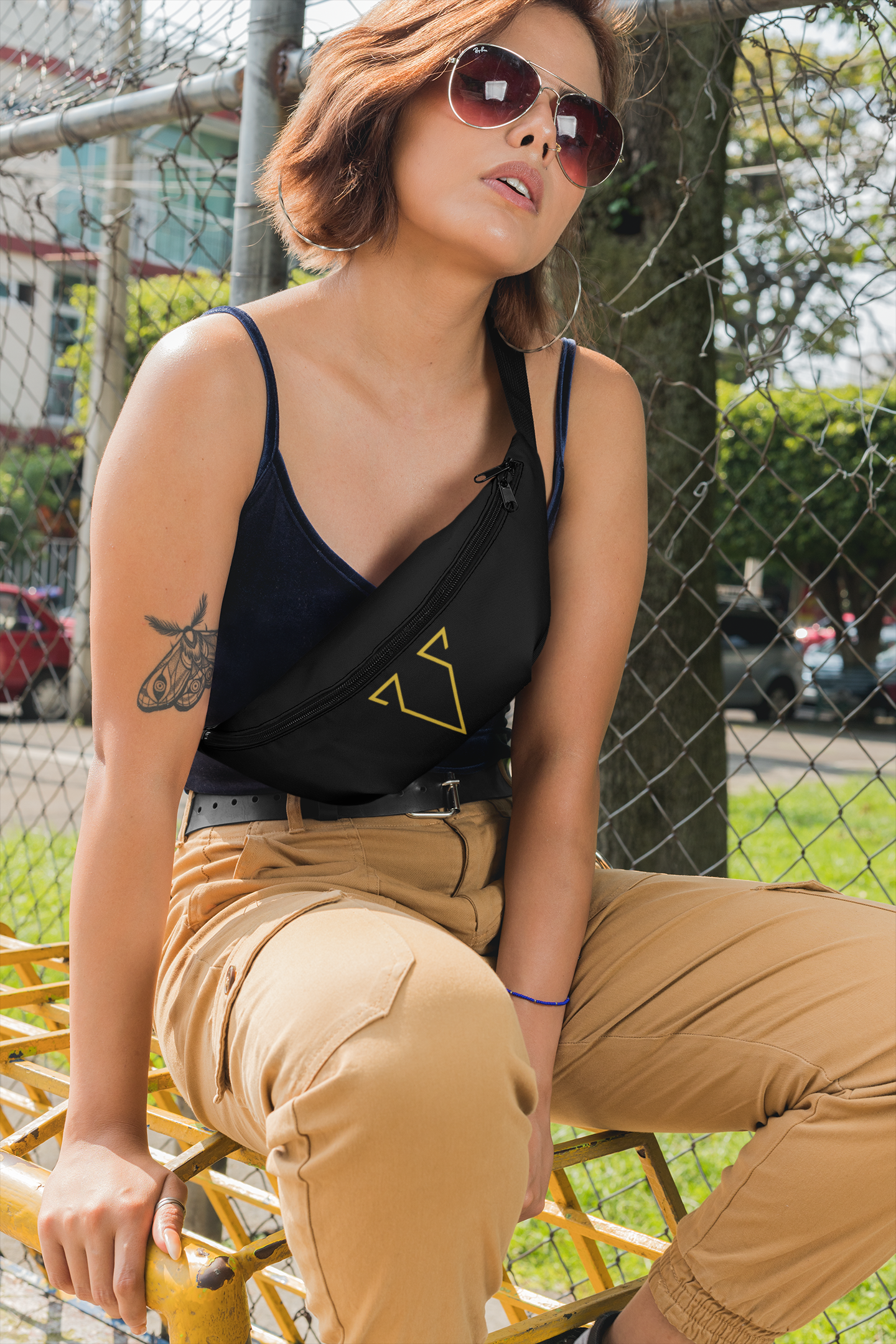Classic Yellow Vacuum Logo Fanny Pack #2