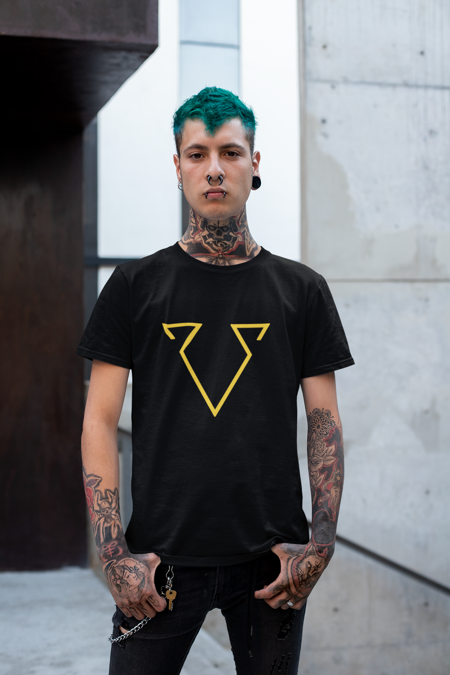 Classic Yellow Vacuum Logo Tee #2