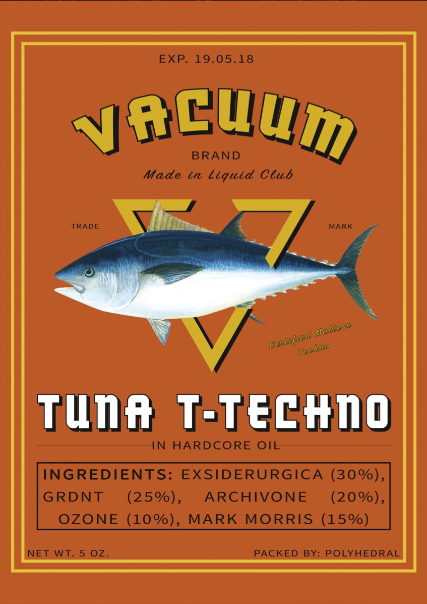 VACUUM Tuna T-Techno 19.05.18 POSTER 