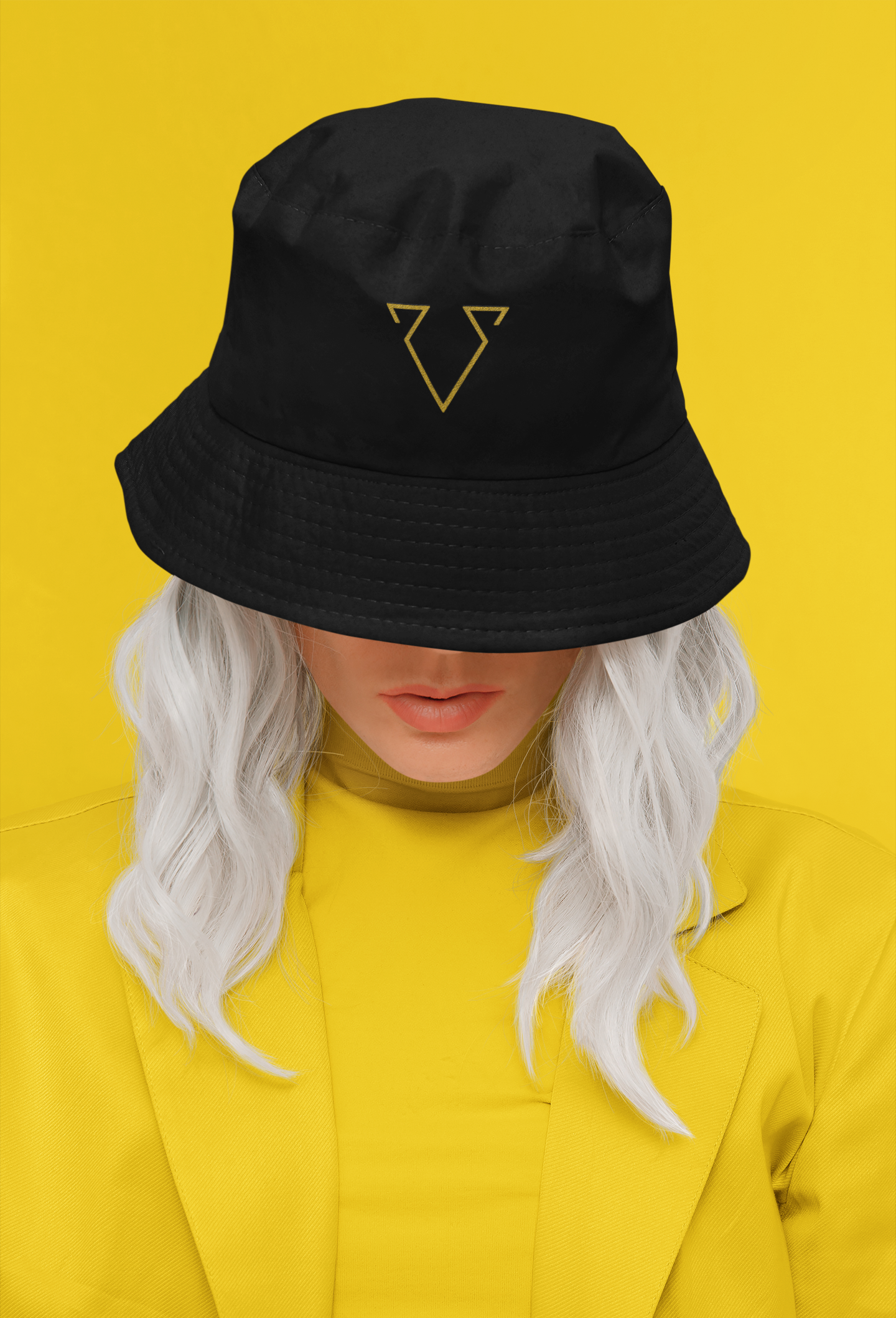 Classic Vacuum Yellow Logo Bucket Hat #2